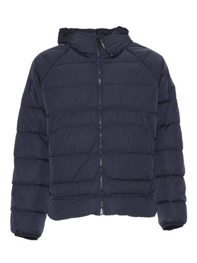 C.p. Company Eco-chrome R Down Jacket In Blue