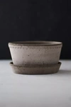 Terrain Helena Terracotta Bowl + Saucer Set In Gray