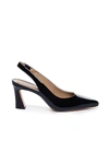 Bernardo Felicity Patent Slingback Pumps In Black