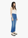 Mother The Tripper Ankle Work Hard Play Hard Jeans In Blue