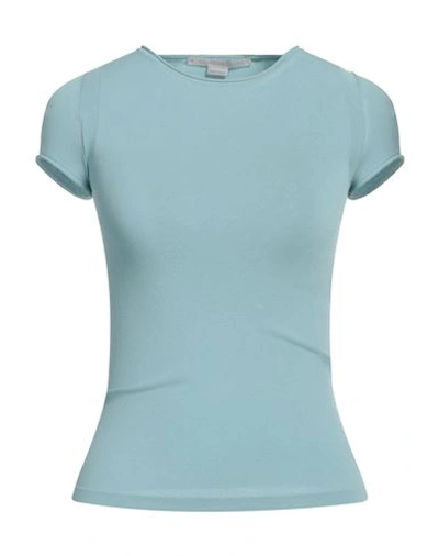 Stella Mccartney Woman Sweater Sky Blue Size 6-8 Viscose, Polyester