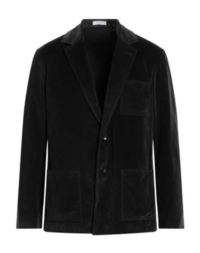 Boglioli Man Suit Jacket Steel Grey Size 38 Cotton