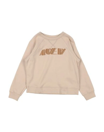 Aniye By Babies'  Toddler Girl Sweatshirt Beige Size 6 Cotton