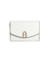 Furla Woman Wallet Light Grey Size - Leather In Grey