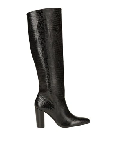 Jonak Woman Knee Boots Black Size 11 Soft Leather