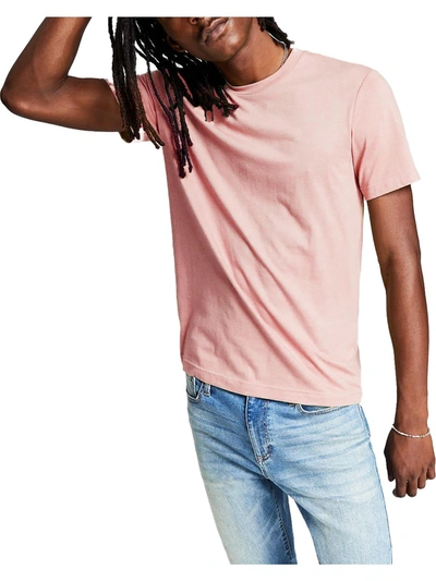 And Now This Mens Solid Basic T-shirt T-shirt In Pink