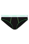 DSQUARED2 DSQUARED2 BLACK BRIEFS WITH LOGO