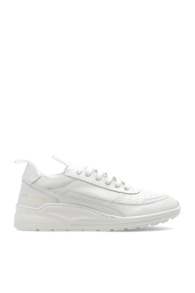 Common Projects Cream ‘track 90' Sneakers In New