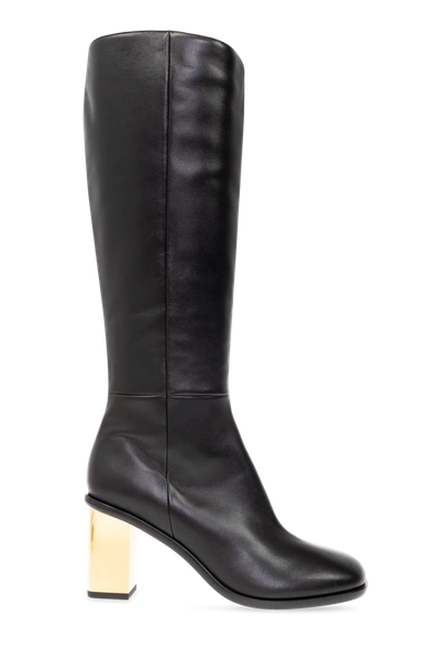 Chloé Rebecca Leather Knee Boots In New