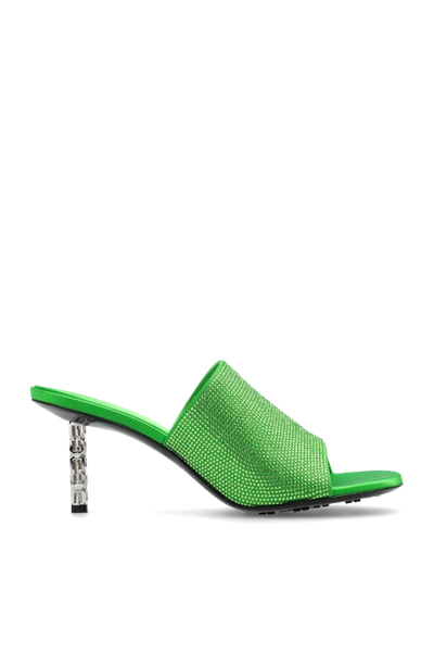 Givenchy G Cube Embellished Mules In New