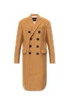 Dsquared2 Dsquared Camel Wool Blend Oversize Deana Coat In New