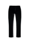 Balmain Elevated High-waisted Tapered Leg Trousers In New