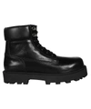 Givenchy Men's Storm Lace-up Boots In Black