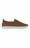 Ilse Jacobsen Tulip140 Men's Slip-on W/ White Sole In Cashew In Brown