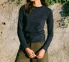 Beaumont Organic Shoba Jane Top In Black In Blue