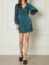 ENTRO RHYTHM OF THE NIGHT DRESS IN TEAL