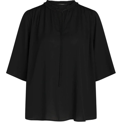 Bruuns Bazaar Camilla Kasikas Blouse In Black