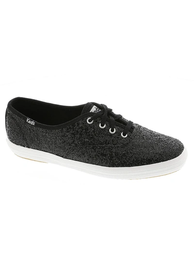 Keds Champion Glitter Sneaker In Black