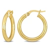 Mimi & Max 20mm Hoop Earrings In 14k Yellow Gold In Yellow