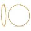 Mimi & Max 64.5mm Hoop Earrings In 10k Yellow Gold In Yellow