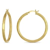 Mimi & Max 40mm Hoop Earrings In 10k Yellow Gold In Yellow