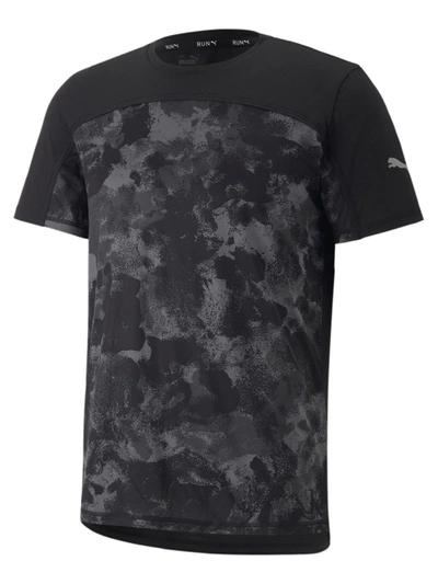 Puma Mens Running Reflective Shirts & Tops In Multi