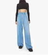 MOTHER HIGH WAISTED TIE FRONT FUNNEL SNEAK JEAN IN ALL YOU CAN EAT