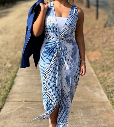 Clara Sunwoo Maxi Dress In Ocean Blue