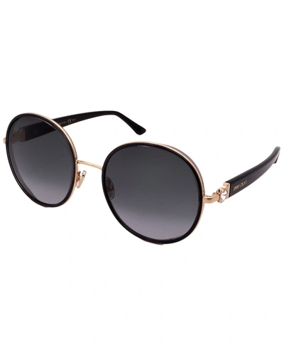 Jimmy Choo Women's Pam/s 57mm Sunglasses In Gold