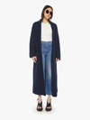 SABLYN EDEN DUSTER WITH POCKETS MIDNIGHT NAVY SHIRT IN BLUE, SIZE LARGE