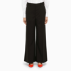 MARNI MARNI BLACK WOOL PALAZZO TROUSERS