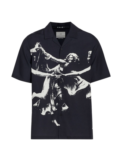 Ksubi Black Dancers Resort Short-sleeve Shirt