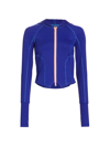 FP MOVEMENT WOMEN'S PLAYIN FOR KEEPS ZIP JACKET