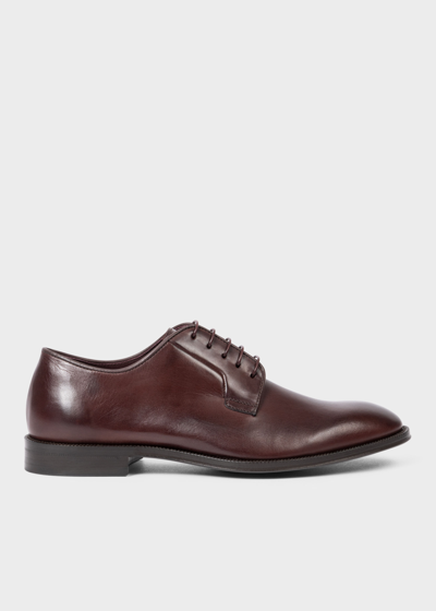 Paul Smith Mens Shoe Chester Aubergine In Browns
