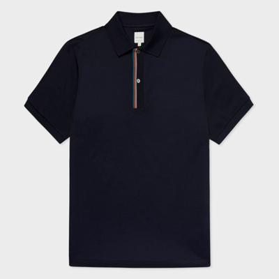 Paul Smith Gents Polo Shirt In Dark Navy