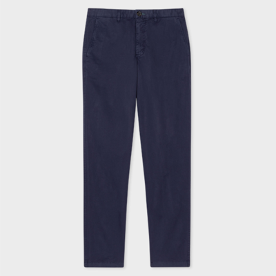 Ps By Paul Smith Ps Paul Smith Mens Tapered Fit Stitched Chino In Navy