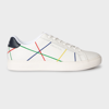 Ps By Paul Smith Ps Paul Smith Mens Shoe Rex White Multi Abstract In White