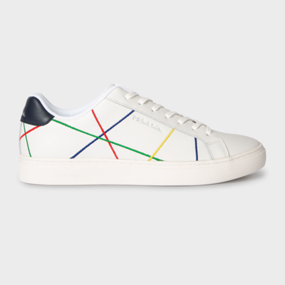 Ps By Paul Smith Ps Paul Smith Mens Shoe Rex White Multi Abstract