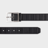 Paul Smith Men Belt Stripe Emboss In Black