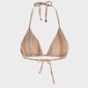 Paul Smith Women Top Bikini Triangle In Multicolour