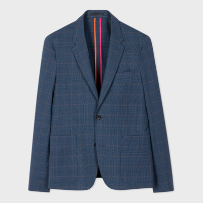 Paul Smith Mens Jacket Unlined In Blues