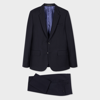 Paul Smith The Soho - Tailored-fit Navy Wool 'a Suit To Travel In' Blue In Navy