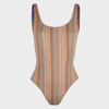 Paul Smith Women Swimsuit U Shape Bk In Multicolour