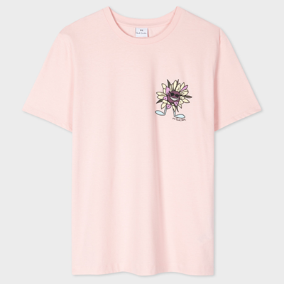 Paul Smith Womens Sunflower Guy T-shirt In Pink