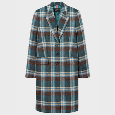 Ps By Paul Smith Ps Paul Smith Womens Coat In Blues