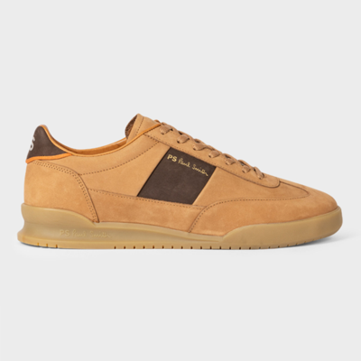 Ps By Paul Smith Dover Low-top Nubuck Sneakers In Tan