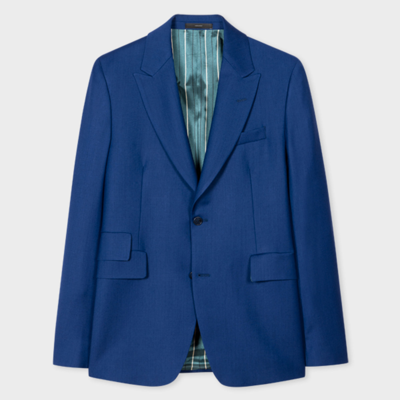Paul Smith Mens 2 Button Jacket In Blues