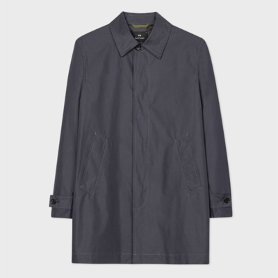 Ps By Paul Smith Mens Coat In Washed Navy