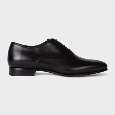 Ps By Paul Smith Matte Lace-up Shoes In Black