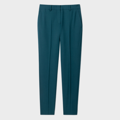 Ps By Paul Smith Ps Paul Smith Womens Trousers In Teal